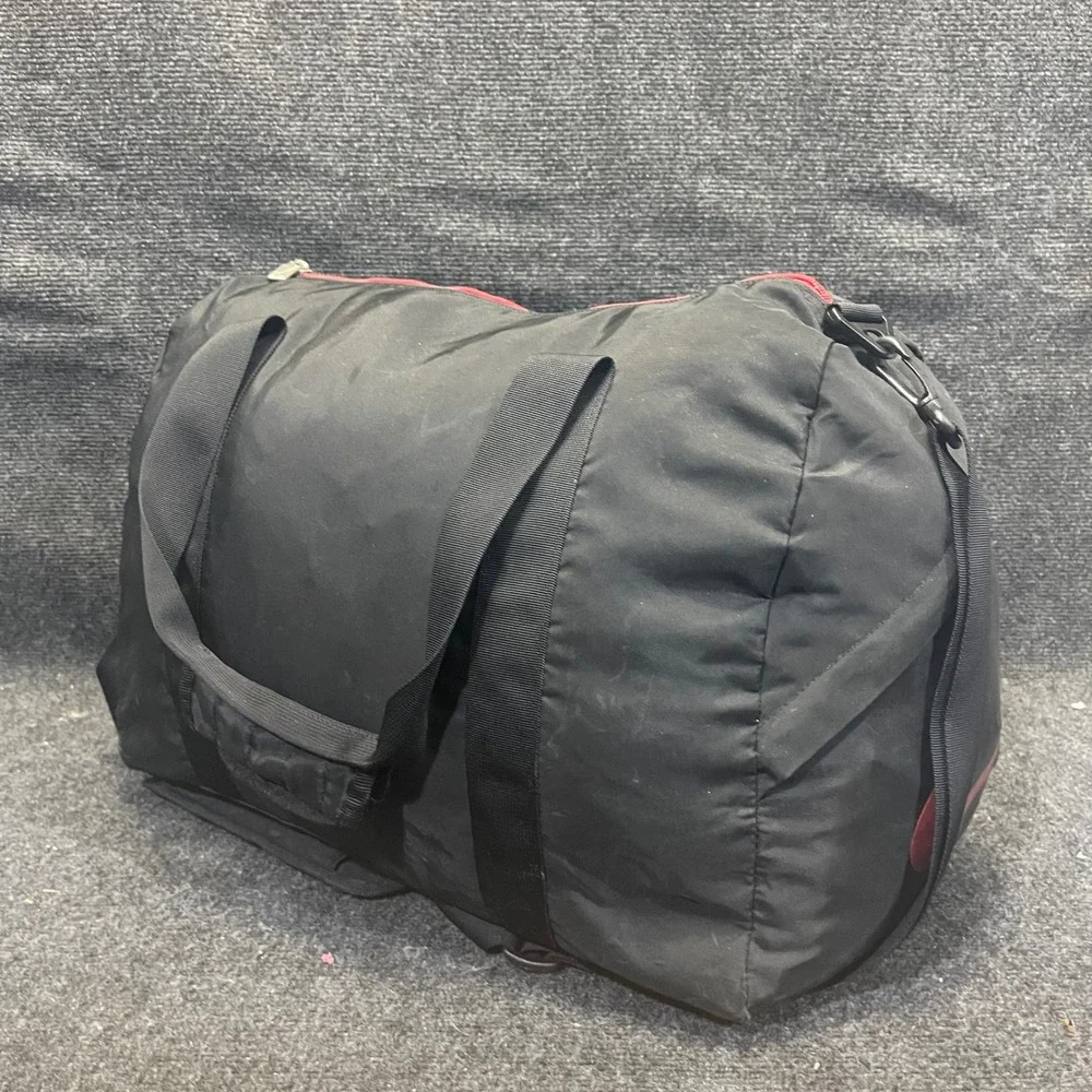 Nike Air Jordan Vintage 90s Jumpman 23 Logo‎ Duffle Bag Black/Red 530055 SP-K56